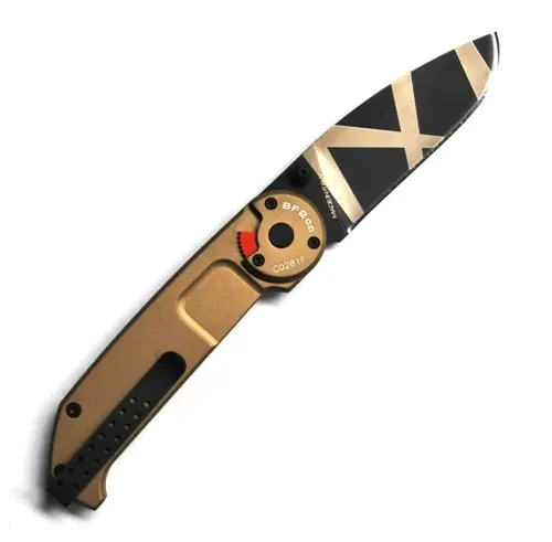 Basic Desert Warfare Folder – 2-Inch Drop Point Blade 1