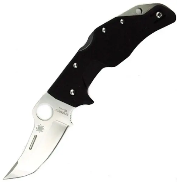 Battlestation G-10 Tactical Folding Knife – Black Handle 1