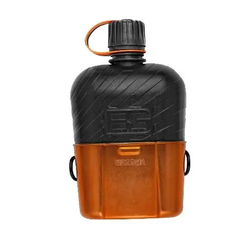 Bear Grylls Collapsible Canteen With Integrated Cooking Cup 1
