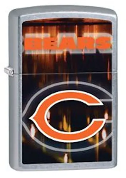 Bears Street Chrome Finish Zippo Lighter 1