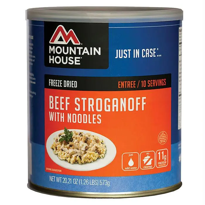 Beef Stroganoff With Tender Beef In Can 1