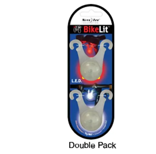 Bikelit Dual-Pack Led Bike Lights – Red & White 1