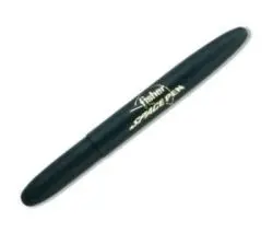 Black Matte Bullet Pen With Fisher Space Pen Logo 1