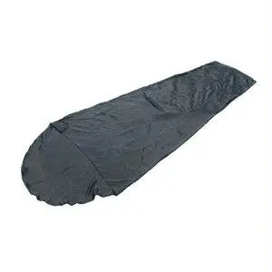 Black Silk Sleeping Bag Liner By Snugpak 1
