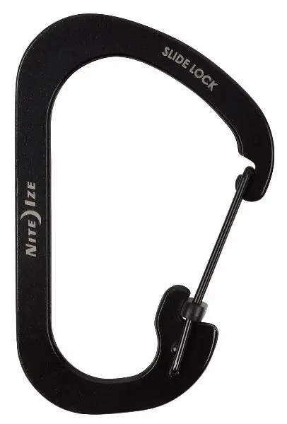 Black Slide-Lock Carabiner – Size 6 1