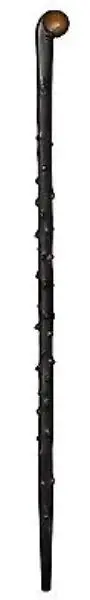 Blackthorn Walking Staff – Handcrafted Wood 1