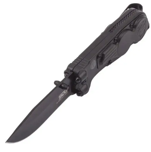 Bladelight Mini Folding Knife – Compact Black Tactical Edc 1