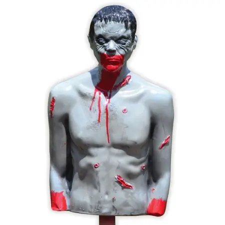Bleeding Chris Zombie Target Practice Knife 1