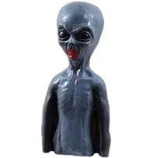 Bleeding Zombie Collectible Figure – Gray Alien Variant 1