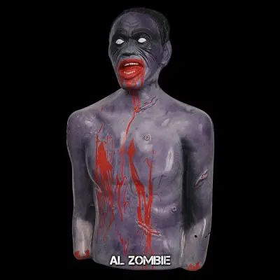Bleeding Zombie Training Dummy – Purple "Al" Model 1