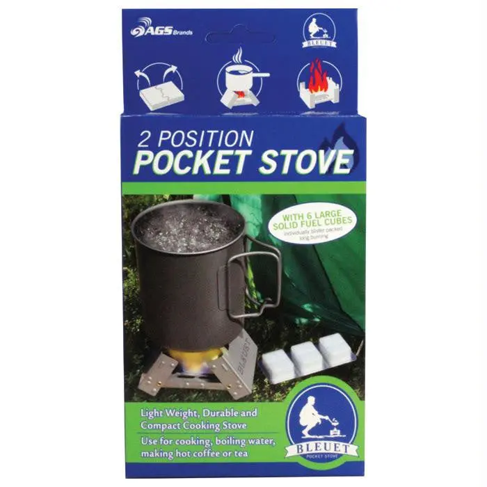 Bleuet Compact Pocket Stove For Backpacking 1