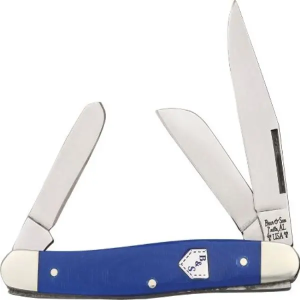 Blue Jean Series 3 Pocket Knife – 7-8" G10 Stockman Style 1
