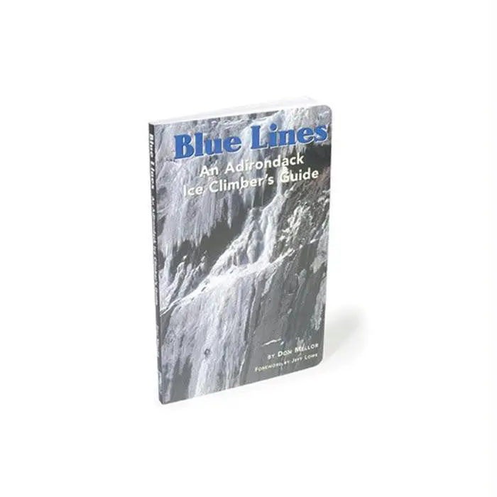 Blue Lines Adirondack Ice Guidebook 1
