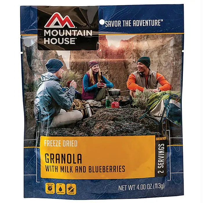 Blueberry Granola Cereal Snack 1