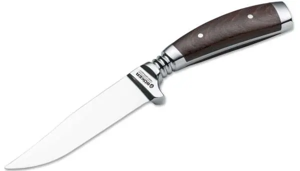 Boker Gobec Integral Nicker – Ebony-Handled Utility Knife 1