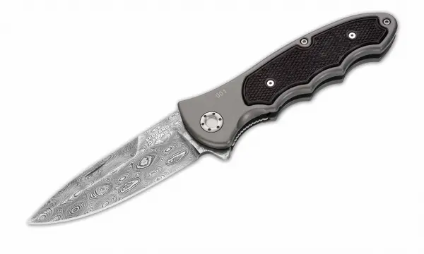 Boker Leopard Iii Damascus Knife – Handcrafted Pattern-Welded Blade 1