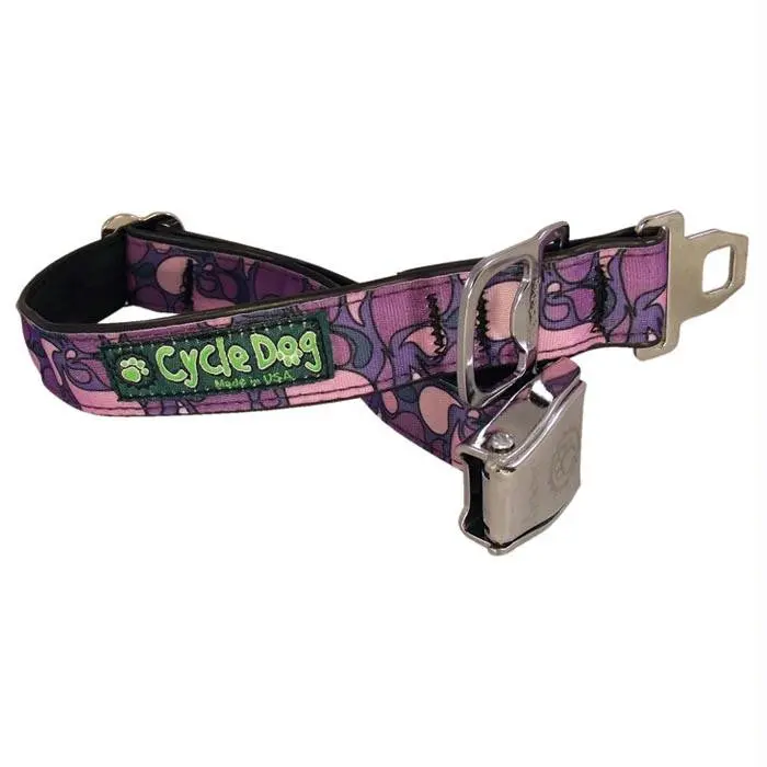 Bottle Opener Dog Collar – Purple, Medium 1