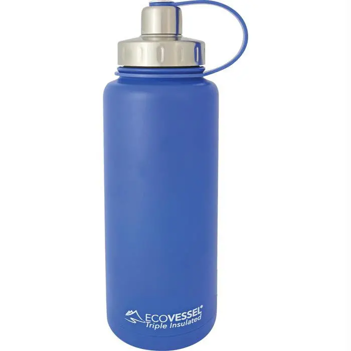 Boulder Insulated Water Bottle – 32 Oz, Blue 1