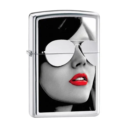 Bs Premium Sunglasses With High-Polish Chrome Finish 1