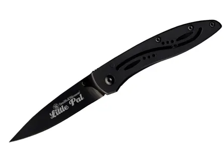 Bullseye Little Pal Pocket Knife In Matte Black 1