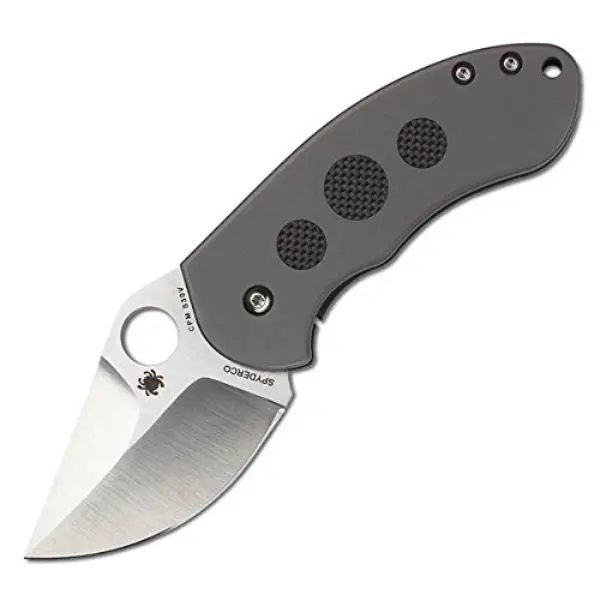 Burch Chubby Titanium Plain-Edge Folding Knife 1