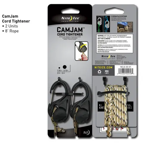Cam Jam Carabiner – Heavy-Duty Dual-Pack 1