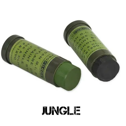 Camcon Dual-Tone Face Paint Pack – Green & Black (2-Pack) 1