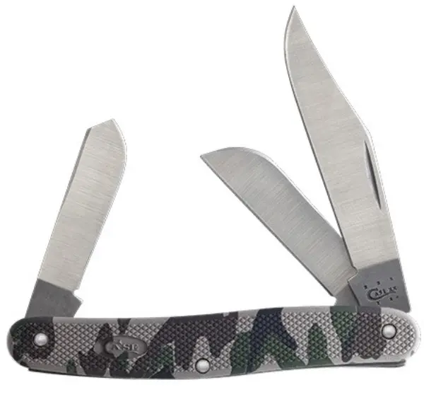 Camo Caliber Full-Size Stockman Folding Knife 1
