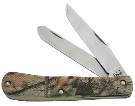 Camo Caliber Zytel Trapper Folding Knife 1