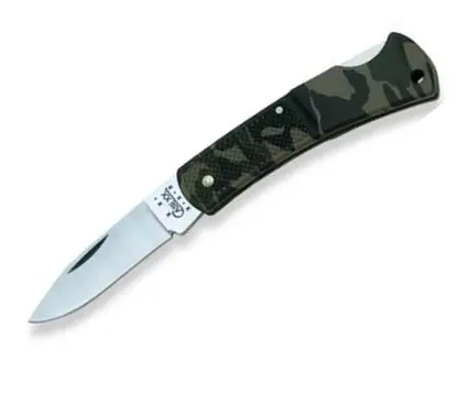 Camo Lockback Pocket Knife – Compact Caliber-Style Design 1