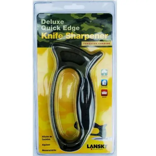 Camouflage Green Deluxe Quick-Edge Knife Sharpener 1