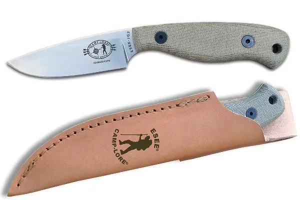 Camp-Lore Gibson Jg3 Fixed-Blade Bushcraft Knife 1