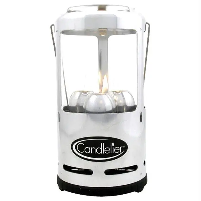 Candelier Lantern – Tumbled Aluminum Edition 1
