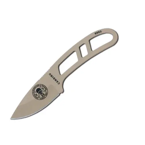 Candiru Skeletonized Knife In Desert Tan 1