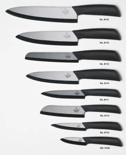 Cape Cod Ceramic Slicing Knife – 6-Inch Black Blade 1