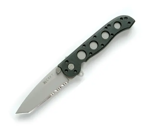 Carson M16-12Z Combo Edge Tanto Folding Knife 1
