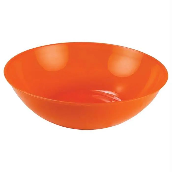 Cascadian 6-Inch Orange Stainless Steel Camp Bowl 1