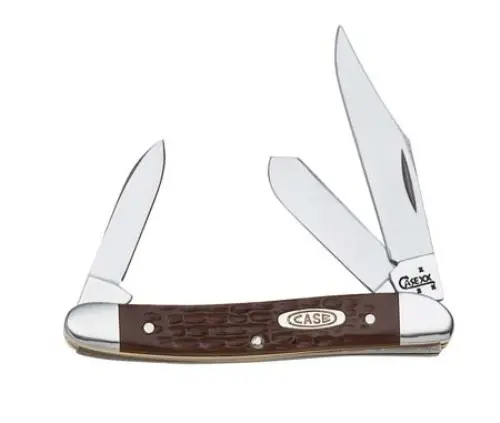 Case Stockman Work Knife – Brown Synthetic Scales, Model 217 1