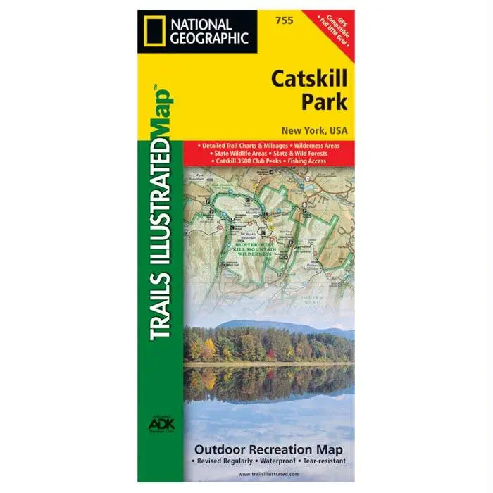 Catskill Park Trail Guide #755 1