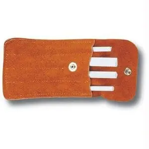 Ceramic Sharpening File Set With Genuine Leather Storage Pouch 1