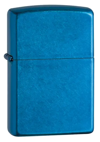 Cerulean Blue Zippo Windproof Lighter 1