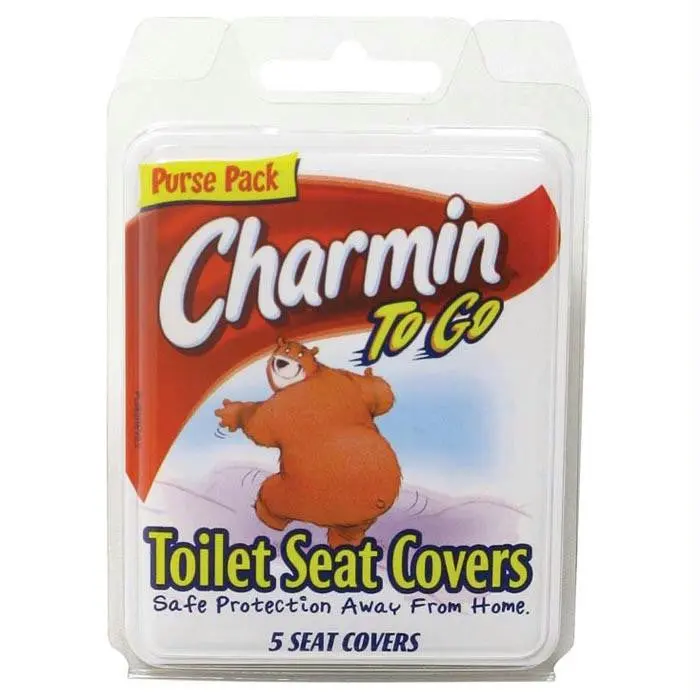 Charmin To Go Portable Toilet Seat Covers 1