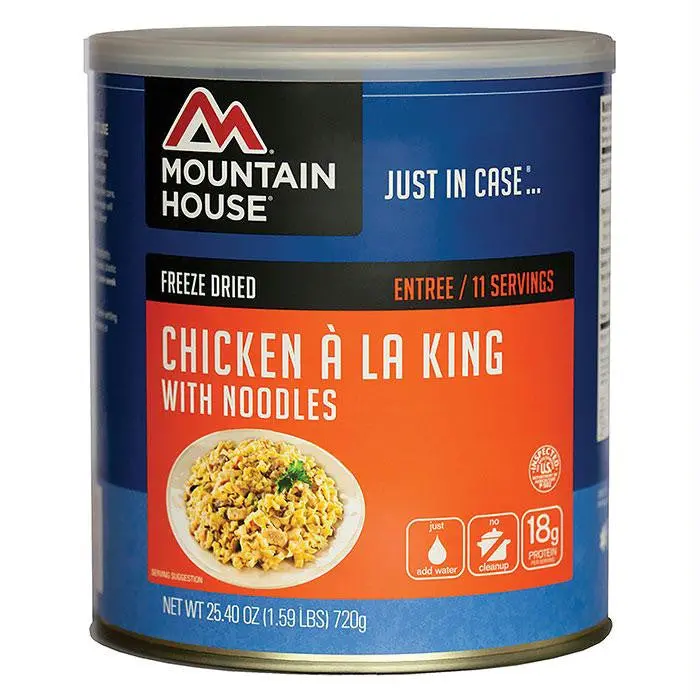 Chicken À La King With Noodles Ready-To-Eat Canned Meal 1