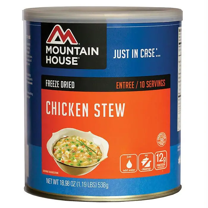 Chicken Stew Ready-To-Eat Canned Meal 1