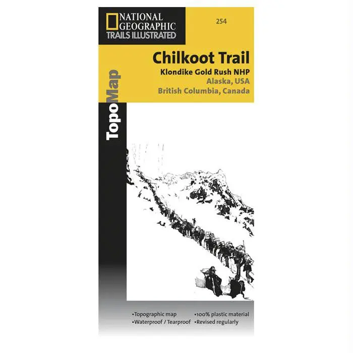 Chilkoot Trail & Klondike Historic Map – #254 1