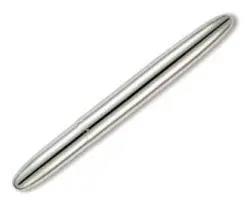 Chrome Bullet Space Pen Featuring Fisher Space Pen Ink And Brand Logo 1