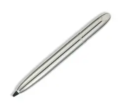 Chrome Bullet Space Pen With Integrated Capacitive Stylus 1