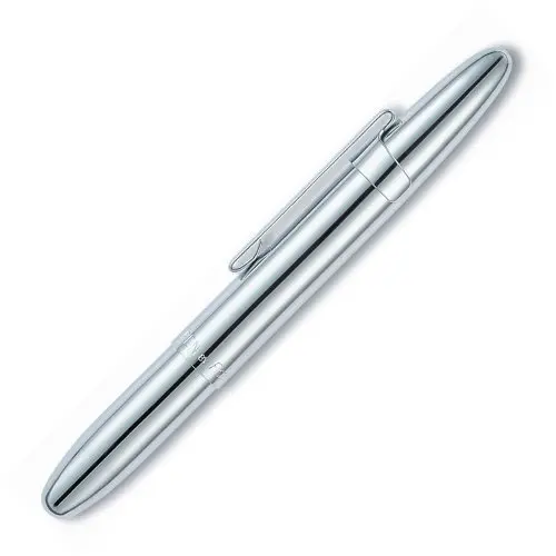 Chrome Bullet Space Pen With Retractable Clip – Model 400Cl 1