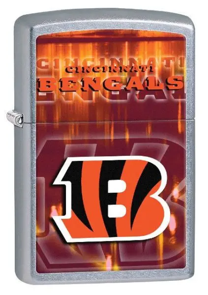 Cincinnati Bengals Chrome-Themed Pocket Lighter 1