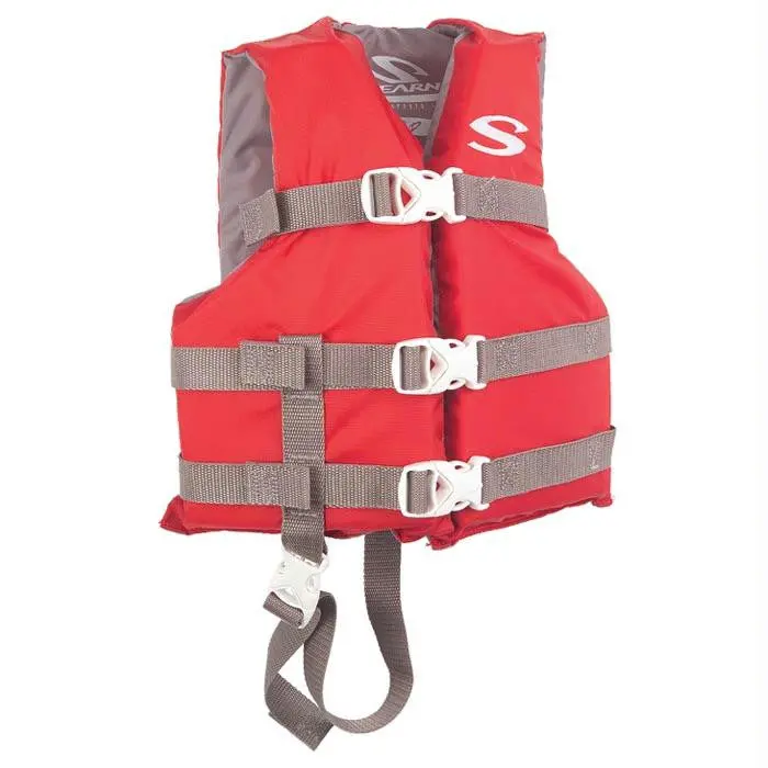 Classic Red Child Vest – Lightweight Safety Gear 1